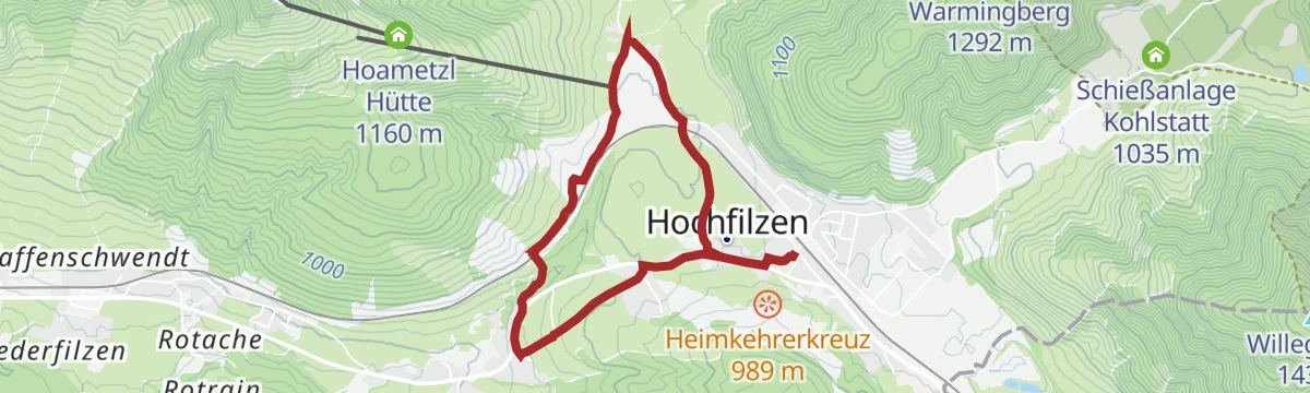 Route map: Wander-WM 2026 | Freitag Feistenau | kurz